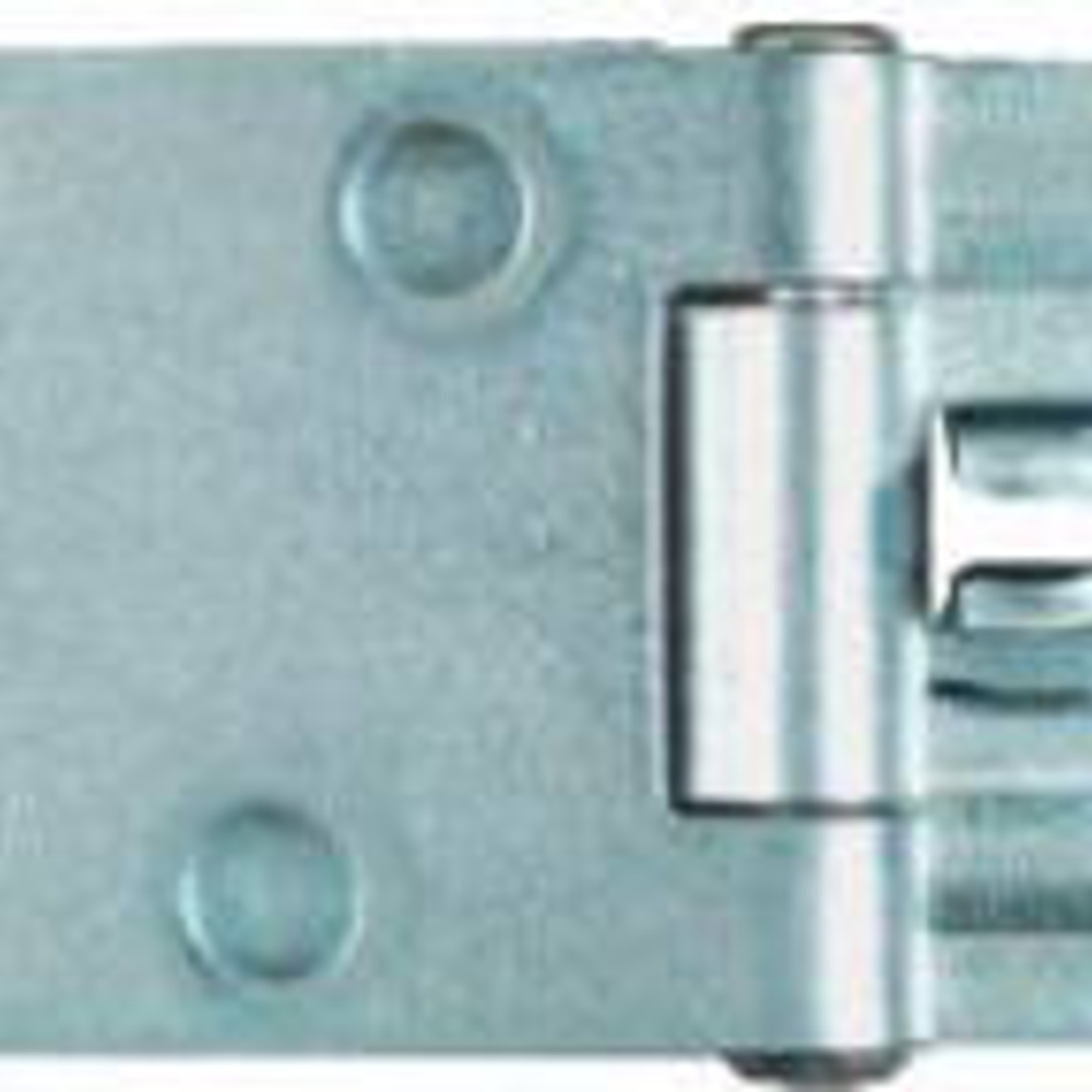 National Hardware V34 Series N103-291 Safety Hasp, 4-1/2 in L, 1-1/2 in W, Steel, Zinc