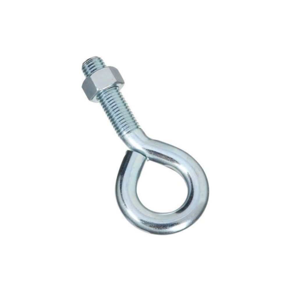 National Hardware N347-716 Eye Bolt, 3/4 in Thread, 2-3/4 in L Thread, 1-1/2 in ID Dia Eye, Steel, Zinc