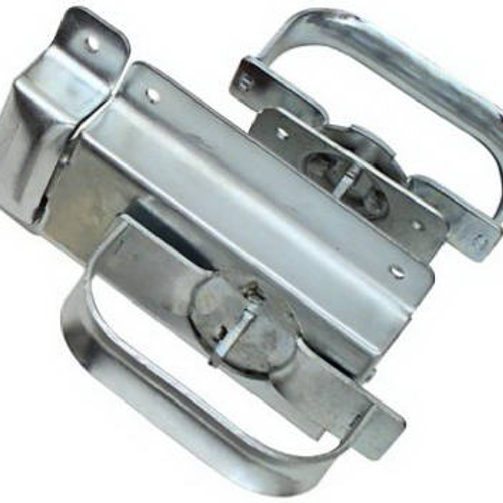 National Hardware V25 Series N101-600 Heavy-Duty Swinging Door Latch, Steel, Zinc