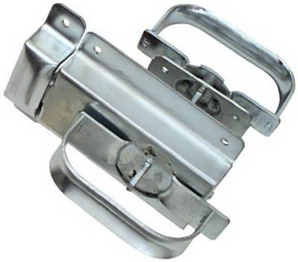 National Hardware V25 Series N101-600 Heavy-Duty Swinging Door Latch, Steel, Zinc