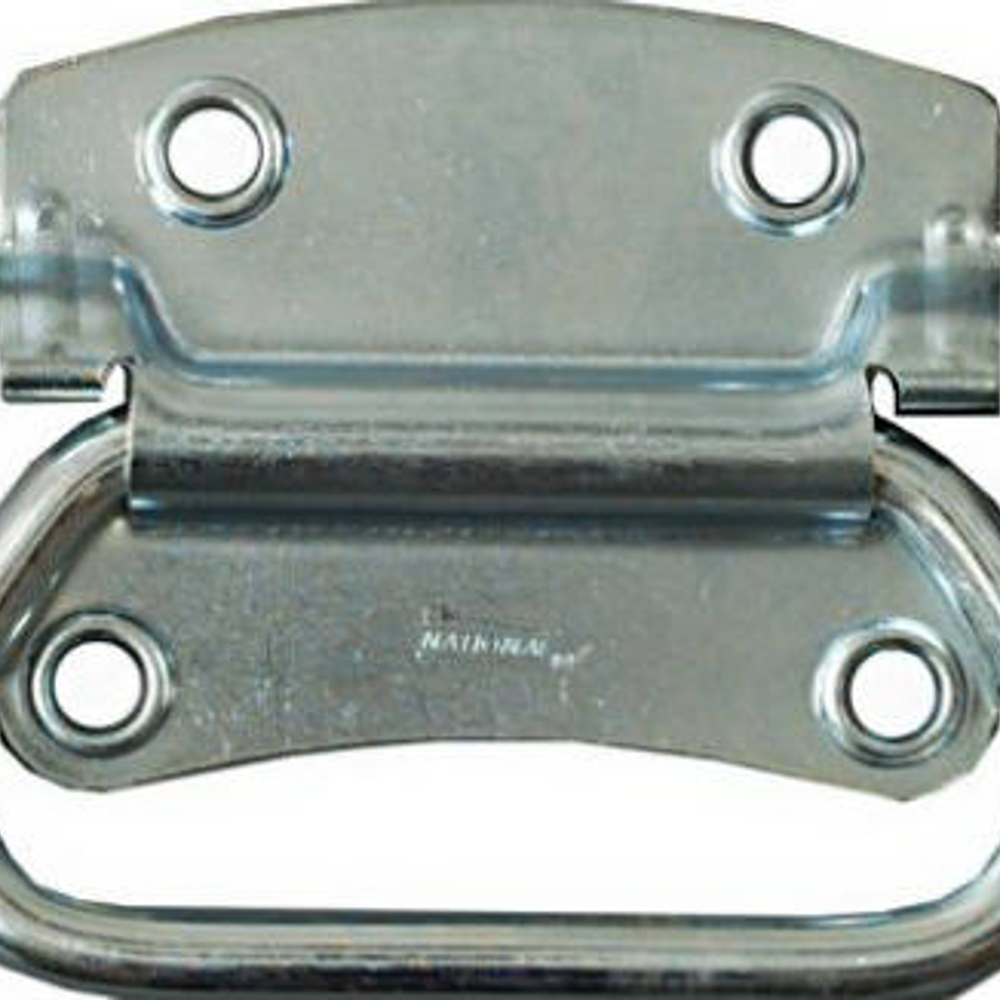 National Hardware V175 Series N117-002 Chest Handle, 200 lb Working Load Limit, Steel, Zinc