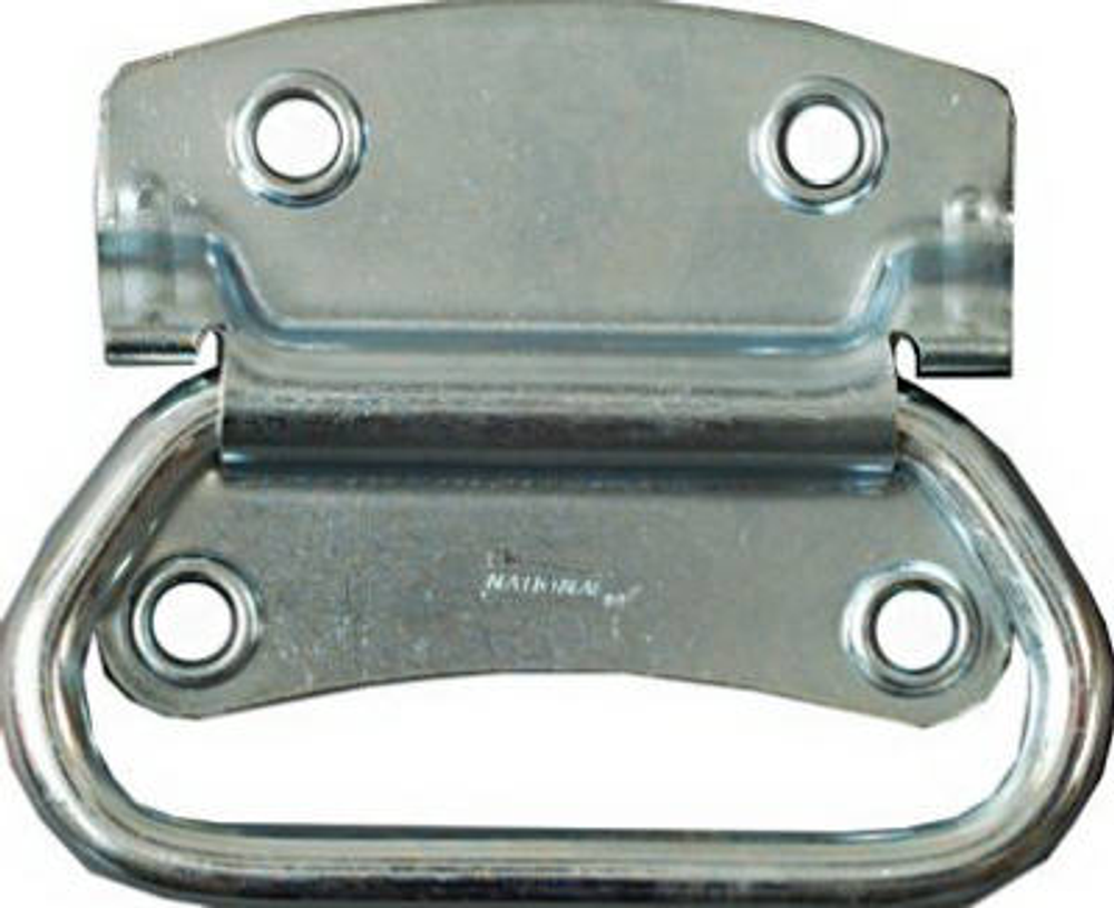 National Hardware V175 Series N117-002 Chest Handle, 200 lb Working Load Limit, Steel, Zinc