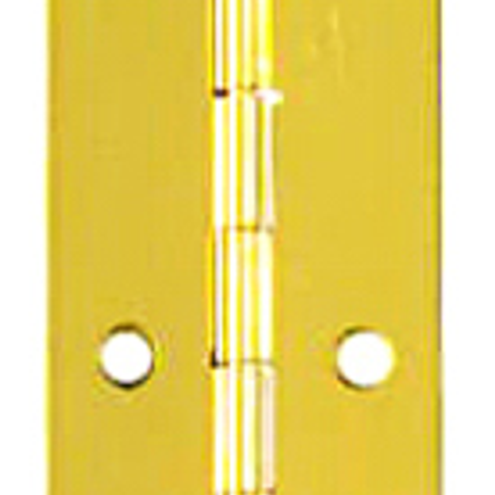 National Hardware V570 Series N148-155 Continuous Hinge, Steel, Brass