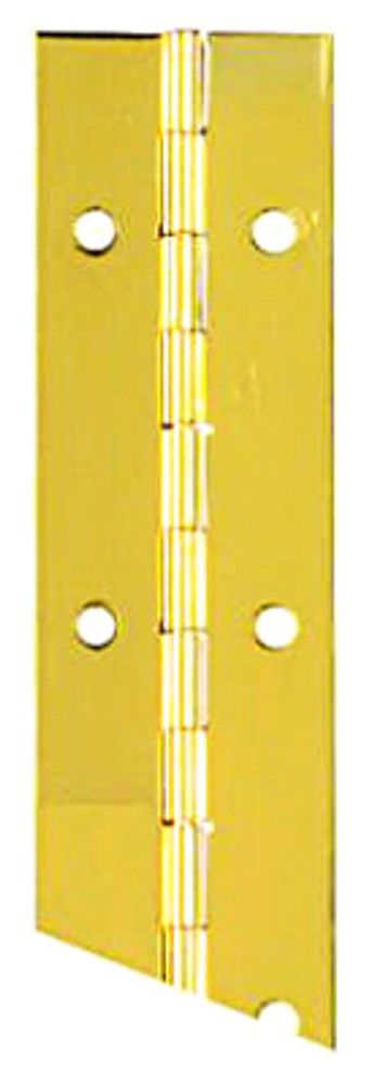 National Hardware V570 Series N148-155 Continuous Hinge, Steel, Brass
