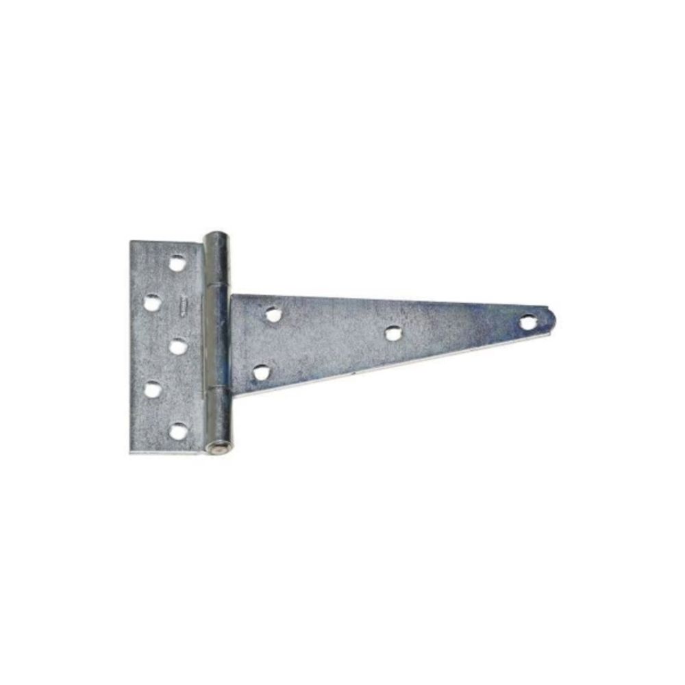 National Hardware N129-221 T-Hinge, 48 lb Weight Capacity, Screw Mounting, Steel, Zinc