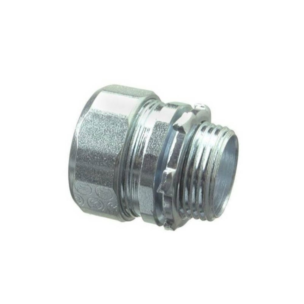 Halex 26352 Compression Connector, 3/4 in, Compression, Steel