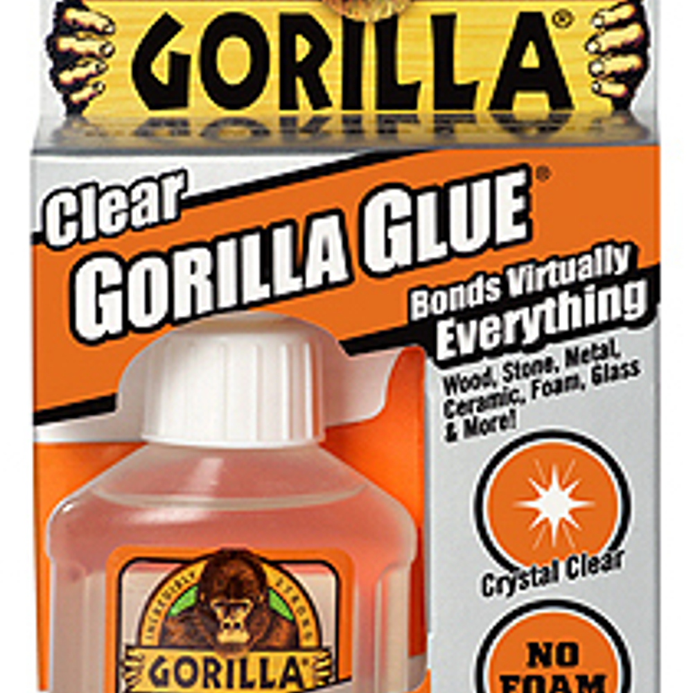 Gorilla 4500102 Glue, Clear, 1.75 oz Bottle