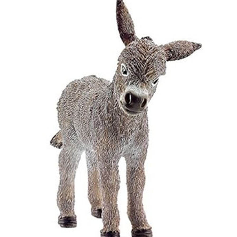 Schleich, Donkey Foal Toy Figure, 13746