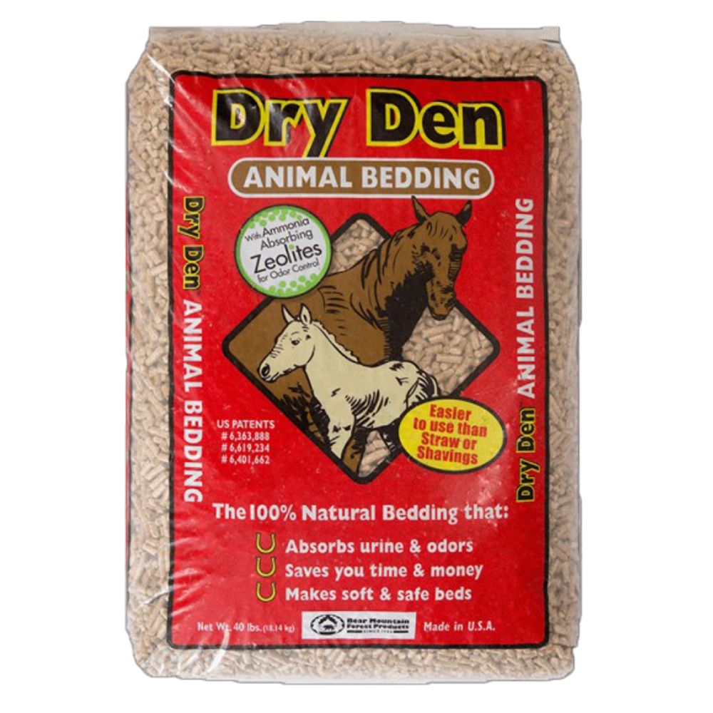 Dry Den, Equine Bedding Pellets, 40 lb