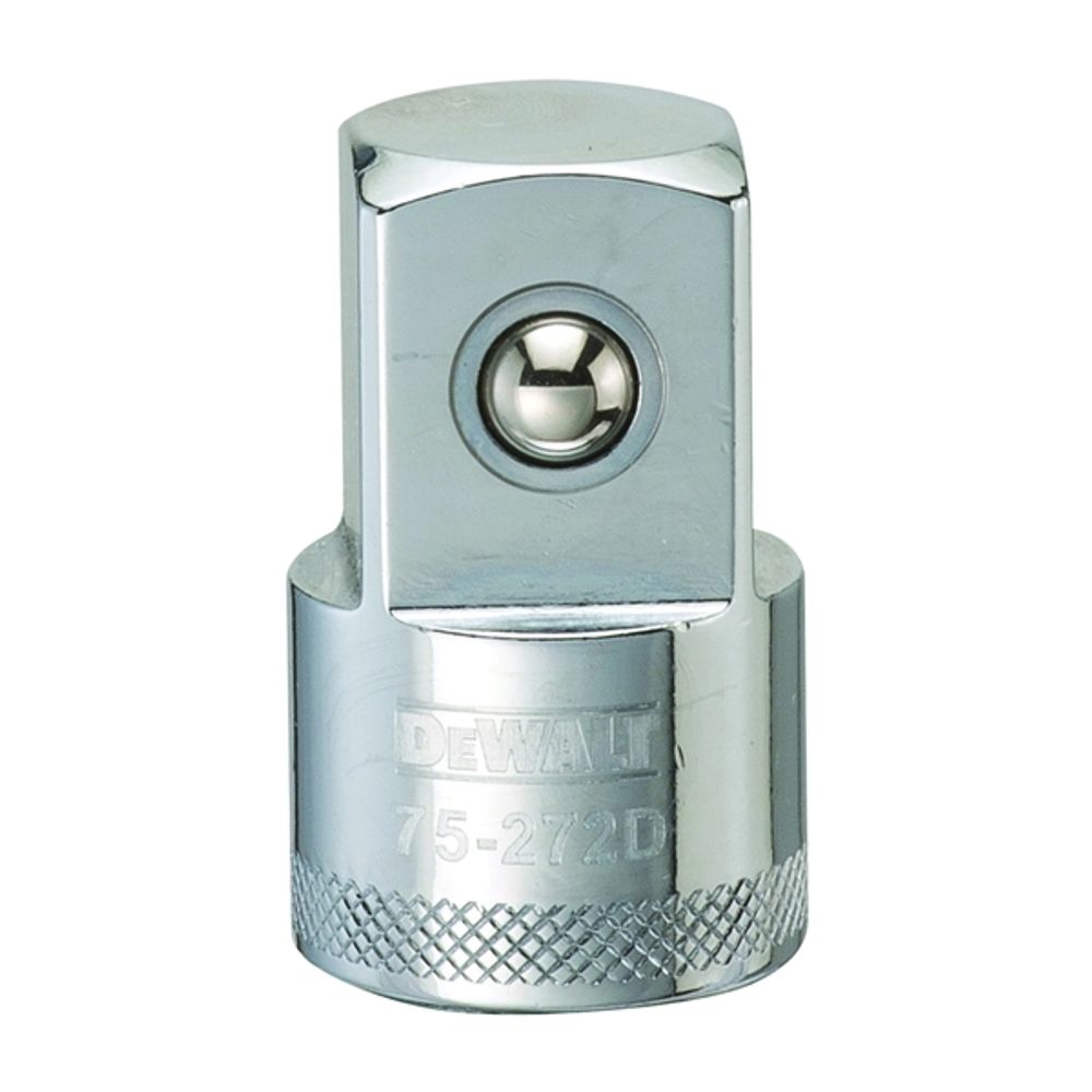 DeWALT DWMT75272OSP Increasing Socket Adapter, 1/2 in Female Drive, 3/4 in Male Output Drive