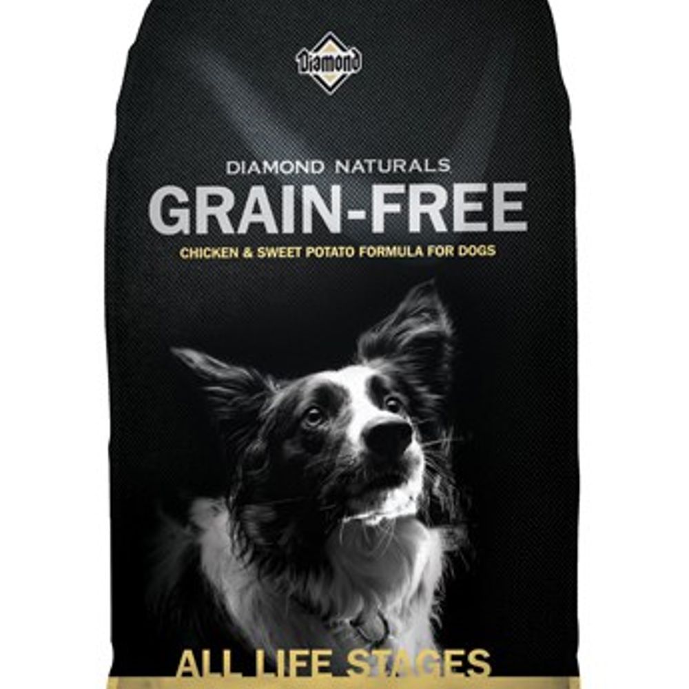 Diamond Naturals, Grain-Free Chicken & Sweet Potato Dog Food, 14 lb
