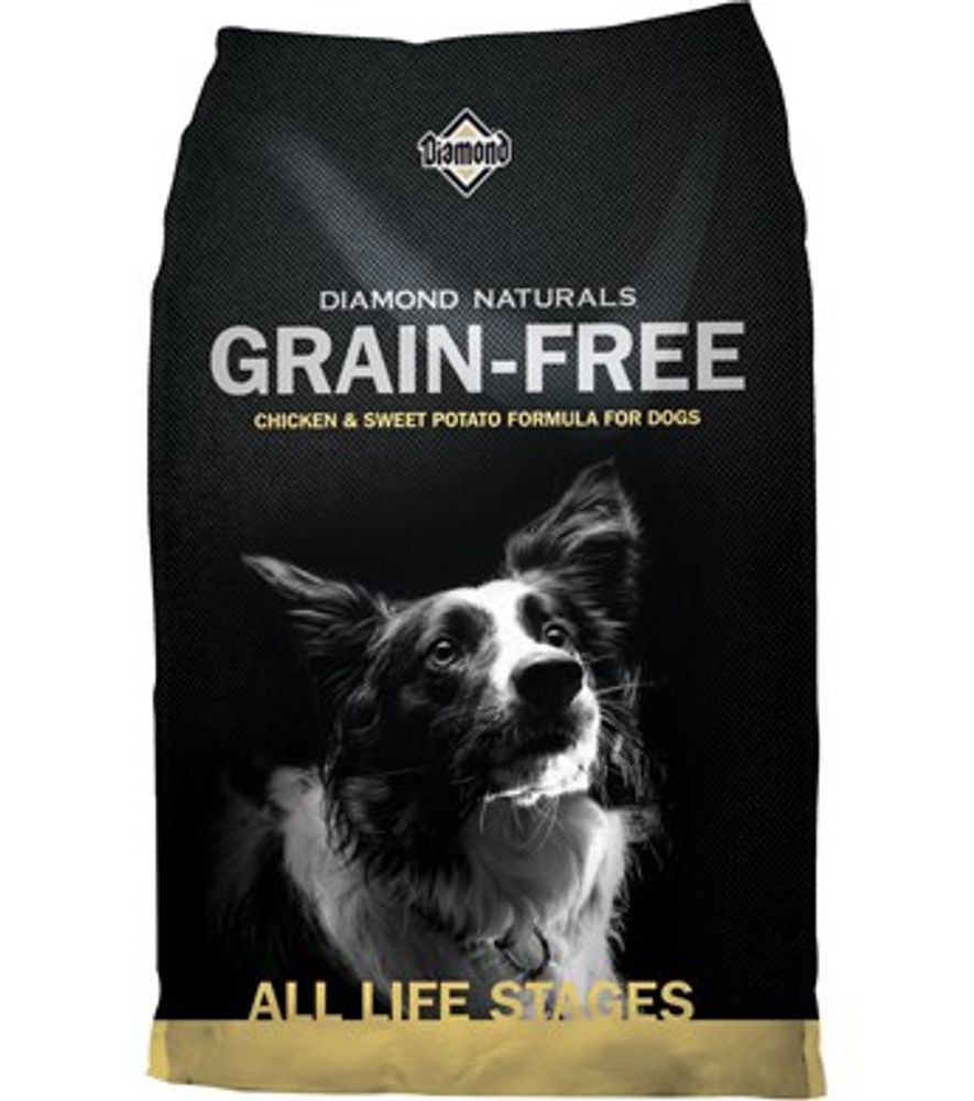 Diamond Naturals, Grain-Free Chicken & Sweet Potato Dog Food, 14 lb