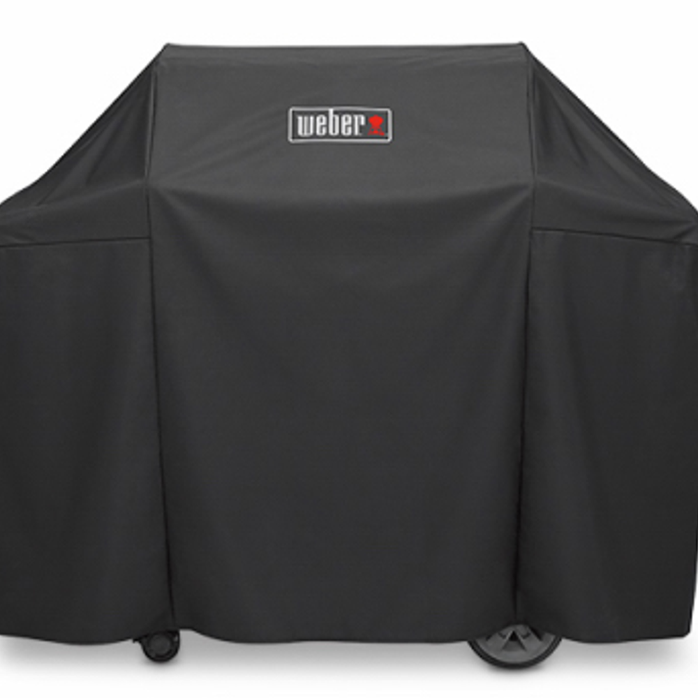 Weber 7139 Premium Grill Cover, 17.7 in D, 51 in W, 42 in H, Polyester, Black
