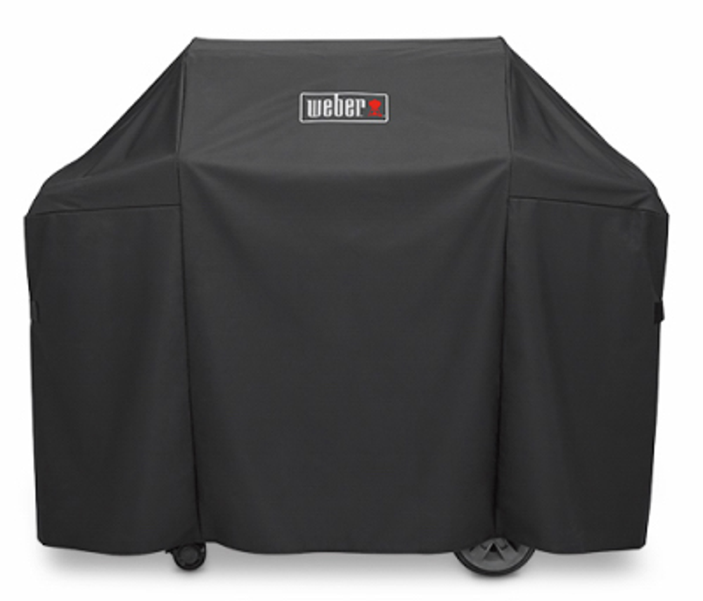 Weber 7139 Premium Grill Cover, 17.7 in D, 51 in W, 42 in H, Polyester, Black