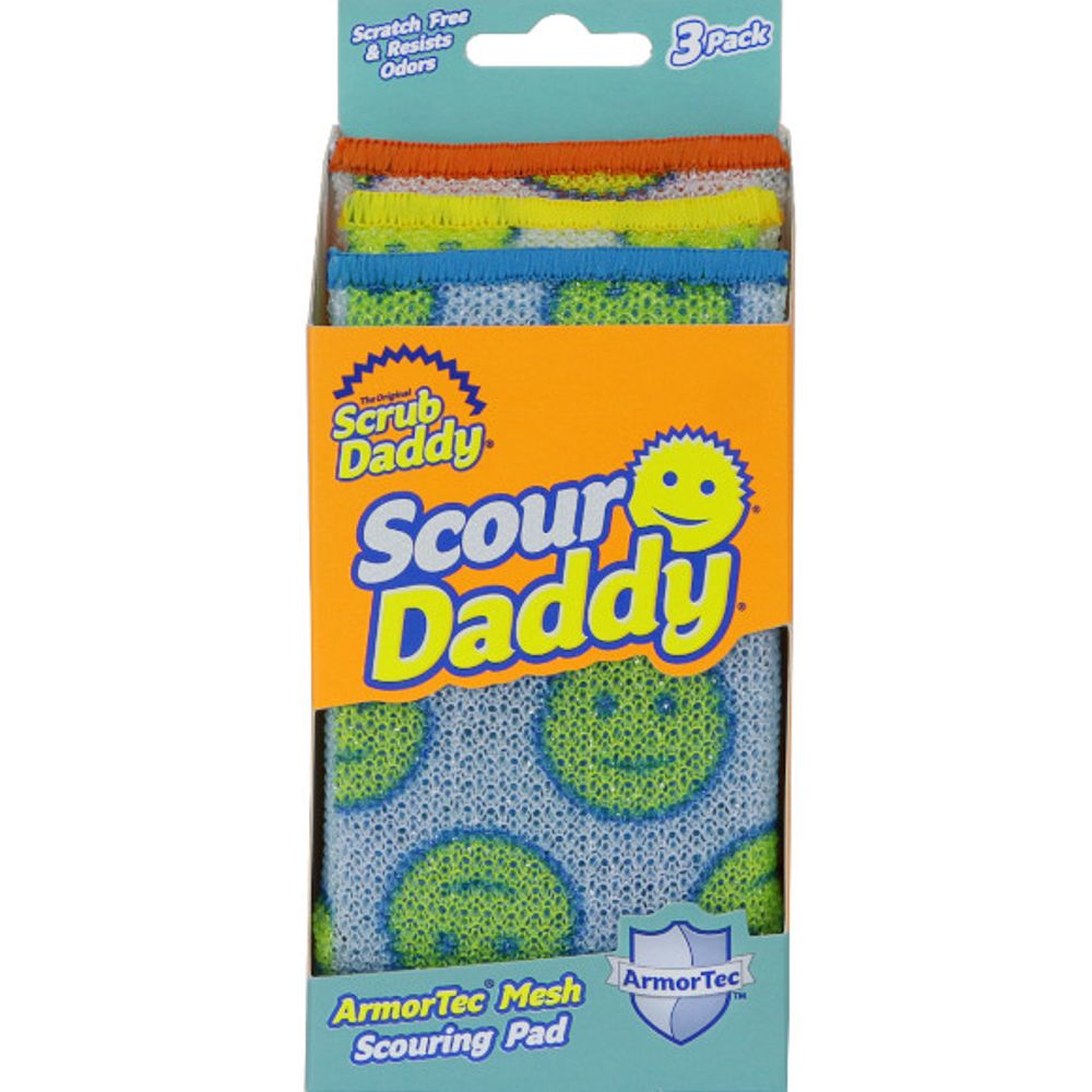 Scrub Daddy Scour Daddy Scrubbing Sponge 3pk 