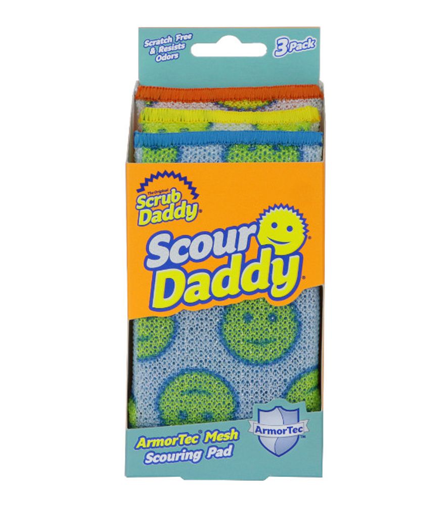 Scrub Daddy Scour Daddy Scrubbing Sponge 3pk