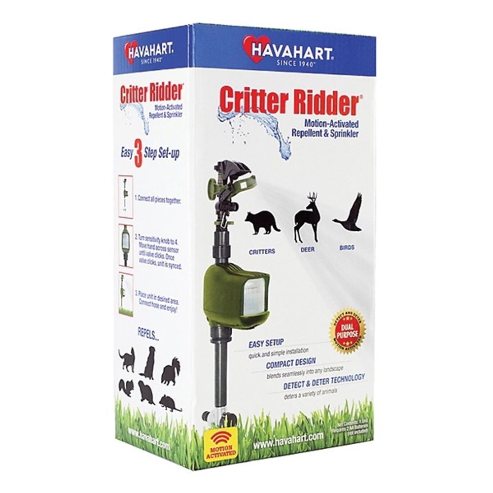 Havahart Critter Ridder 5277 Motion-Activated Animal Repellent and Sprinkler