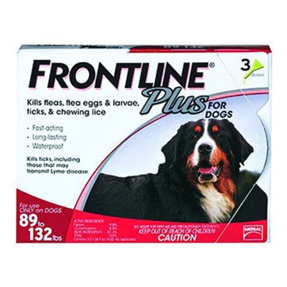 Frontline Plus for Dogs, Extra Large, 3 pk.