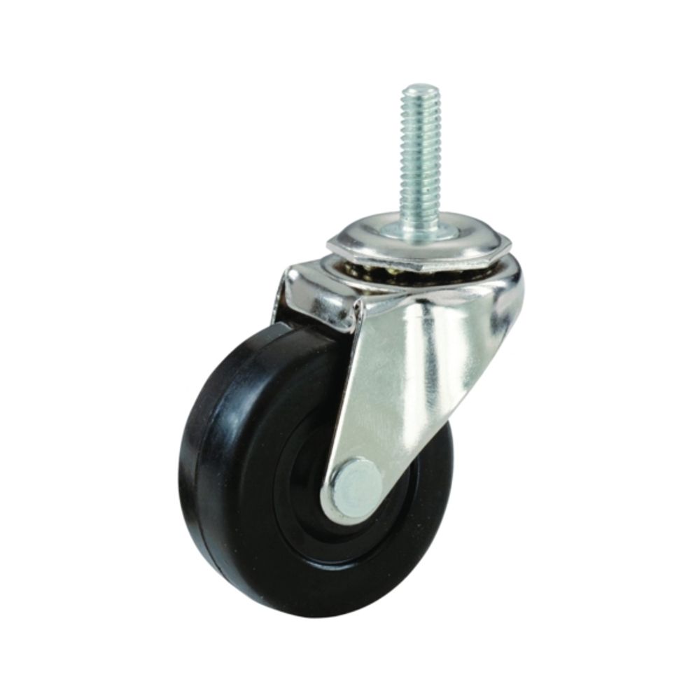 Shepherd Hardware 9195 Swivel Caster, 90 lb Weight Capacity, 3 in Dia Wheel
