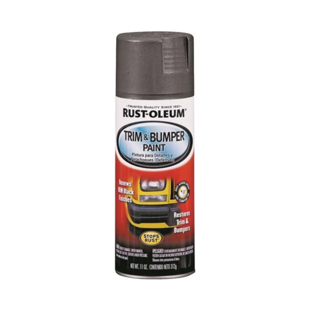 Rust-Oleum Black Matte Trim and Bumper Spray Paint 11 oz.