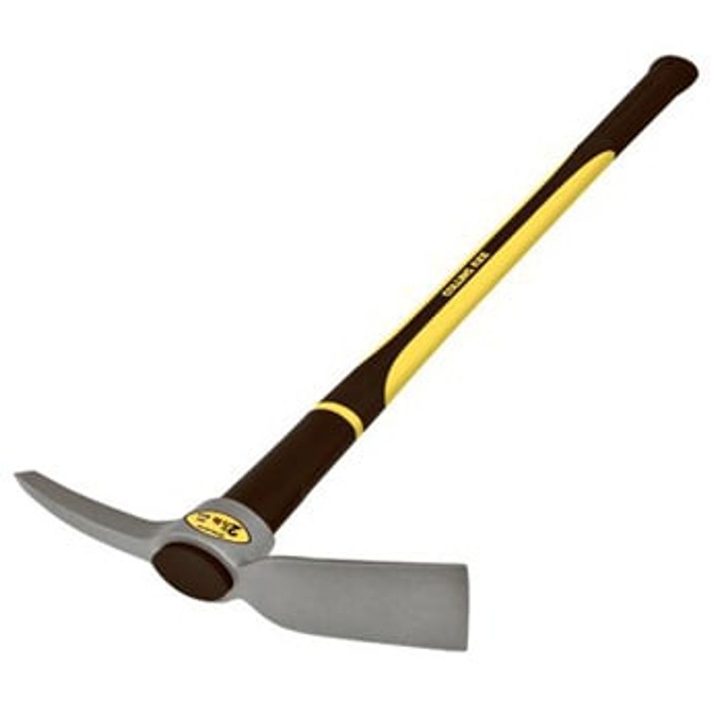 Heavy-Duty Fiberglass Gardener Pick Mattock 2.5 lb.