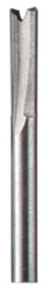 DREMEL 650 Router Bit, 1/8 in Dia Shank, 2-Cutter, HSS