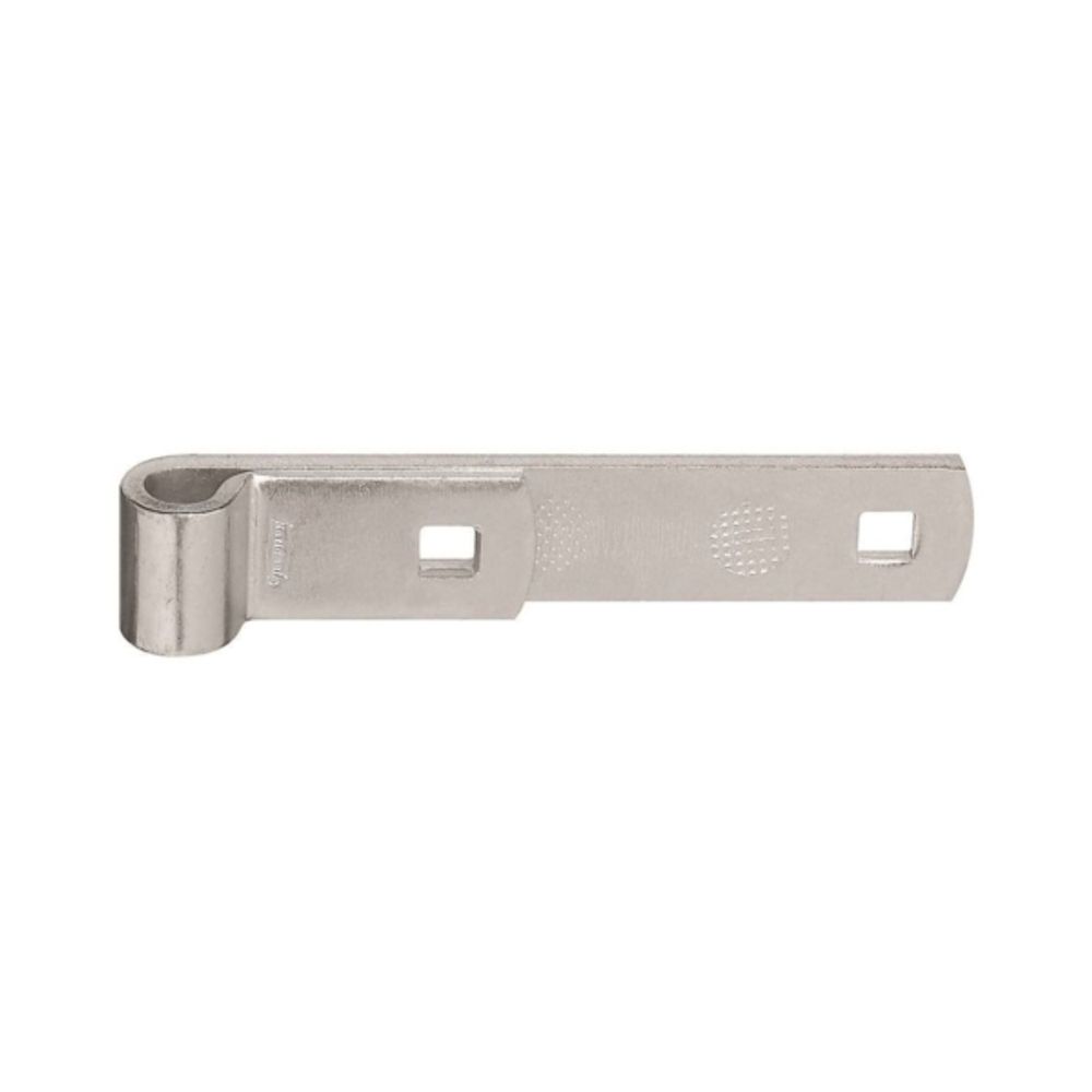 National Hardware N131-060 Strap Hinge, 100 lb Weight Capacity, Steel, Zinc