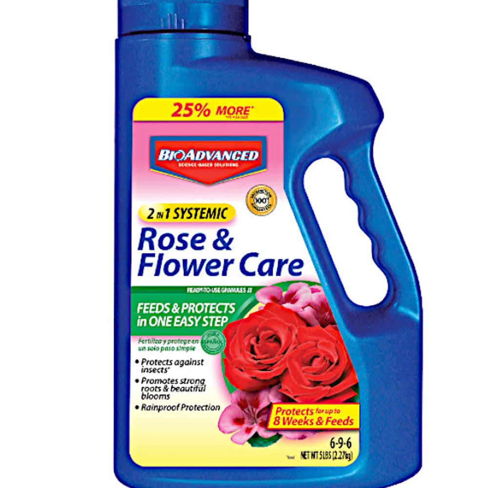 BioAdvanced, 2 in 1 Rose and Flower Care, 5 lb