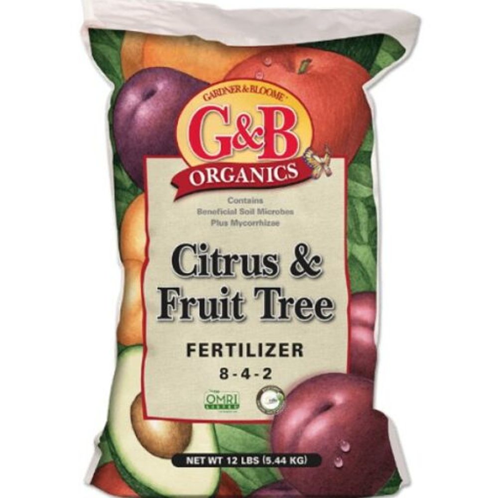 G&B Organics, 8-4-2 Citrus & Fruit Fertilizer