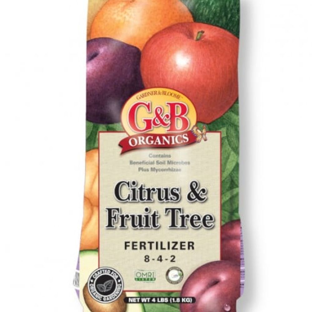 G&B Organics, 8-4-2 Citrus & Fruit Fertilizer