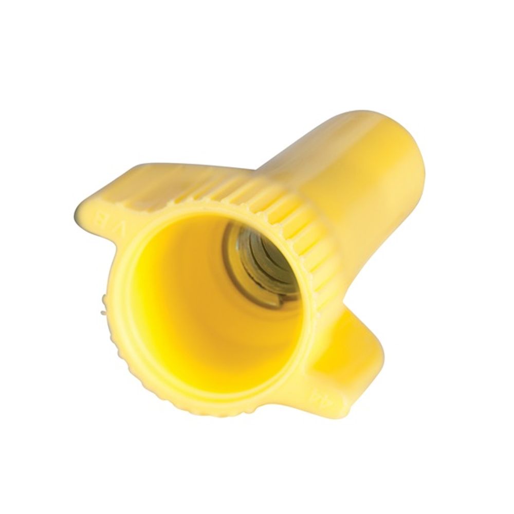 GB WingGard #84 Series 10-084 Wire Connector, 300/600 V, 22 to 10 AWG, Yellow