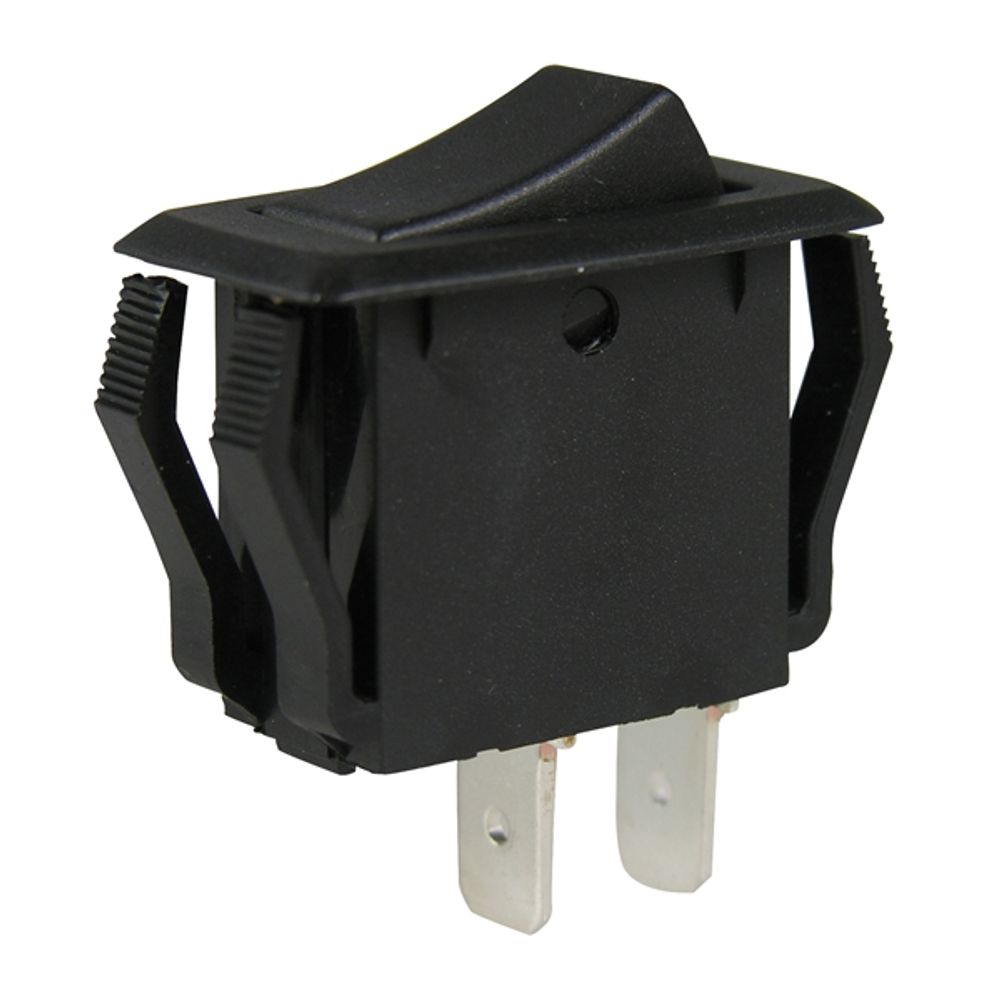 GB GSW Series GSW-41 Rocker Switch, 125/250 V, Nylon, Black