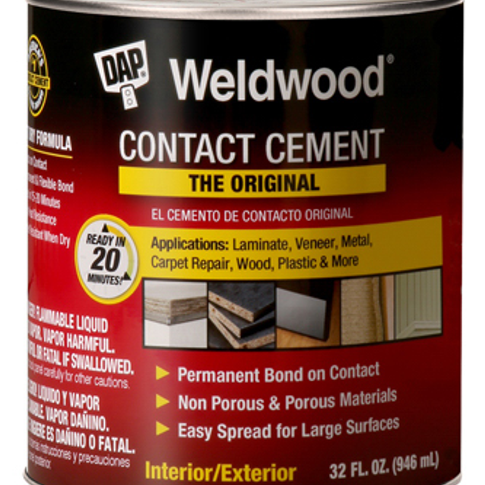 DAP 00272 Contact Cement, 1 qt Can