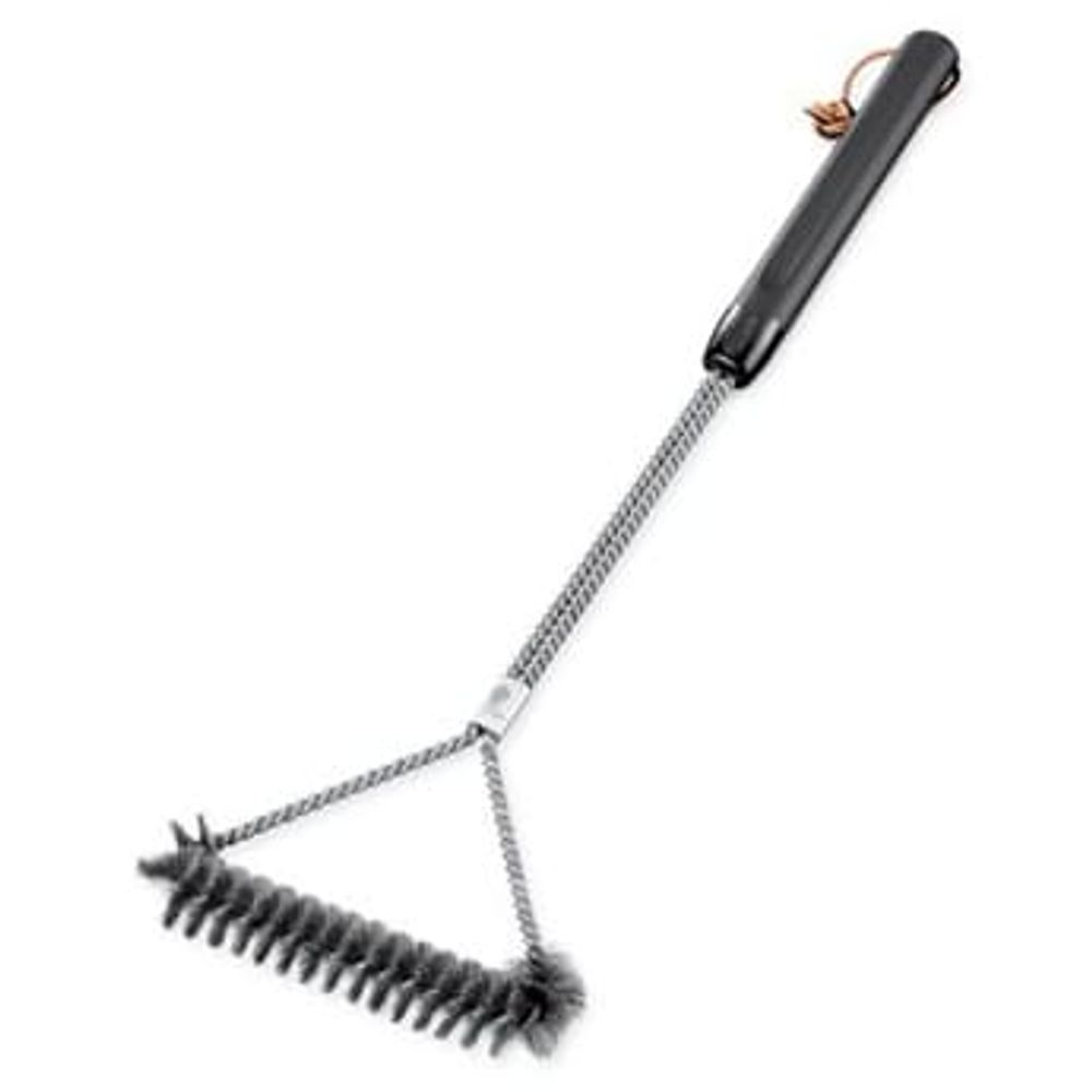 Weber Barbecue Grill Brush, Stainless Steel, 21 in.