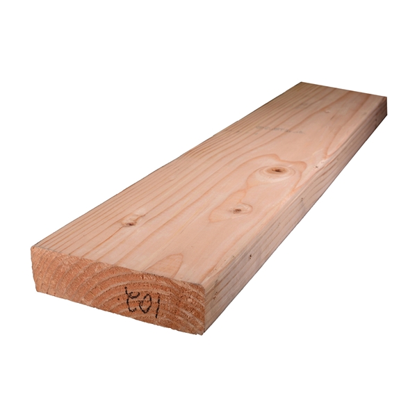 Untreated Pine Wood Lumbar, 6x2, 8 foot | Wilco