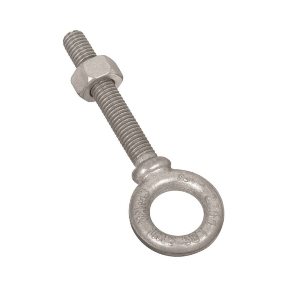 National Hardware N245-159 Eye Bolt, 1/2-13 Thread, 3-1/8 in L Thread, 1 in ID x 1-3/4 in OD Dia Eye