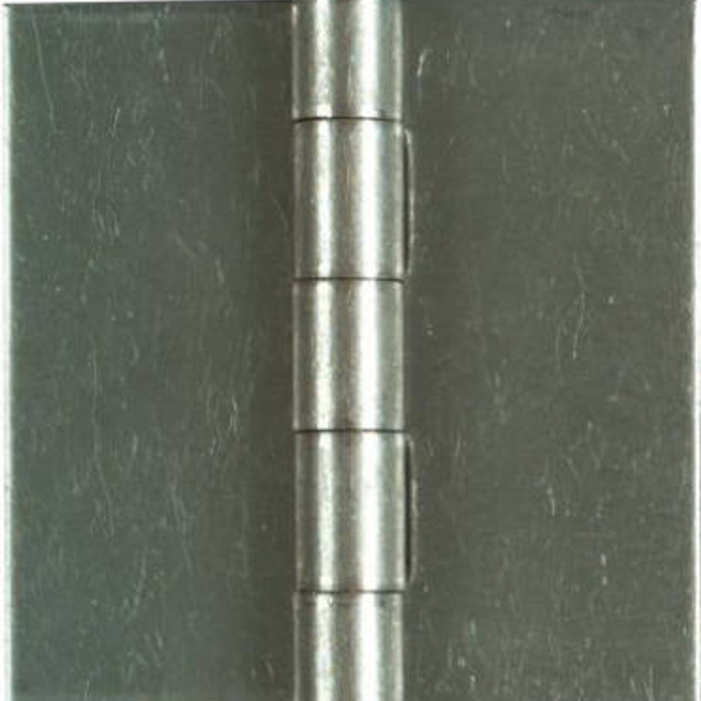 National Hardware 560 Series N147-777 Door Hinge, 110 lb Weight Capacity, Steel, Plain