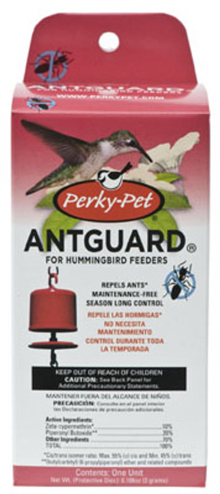 Perky-Pet 245L Ant Guard, In-Line Mount, Red, For Hummingbird Feeder