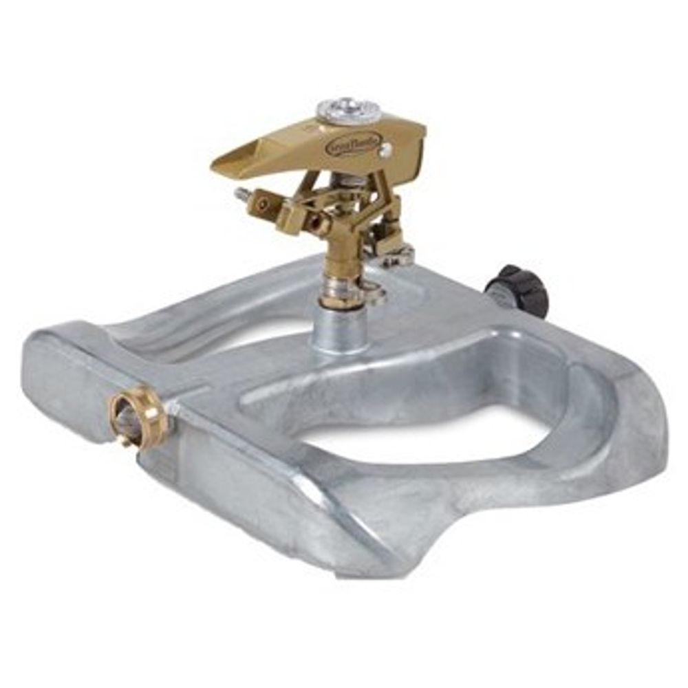 Green Thumb Metal Sled Sprinkler, 5,800 sq. ft.