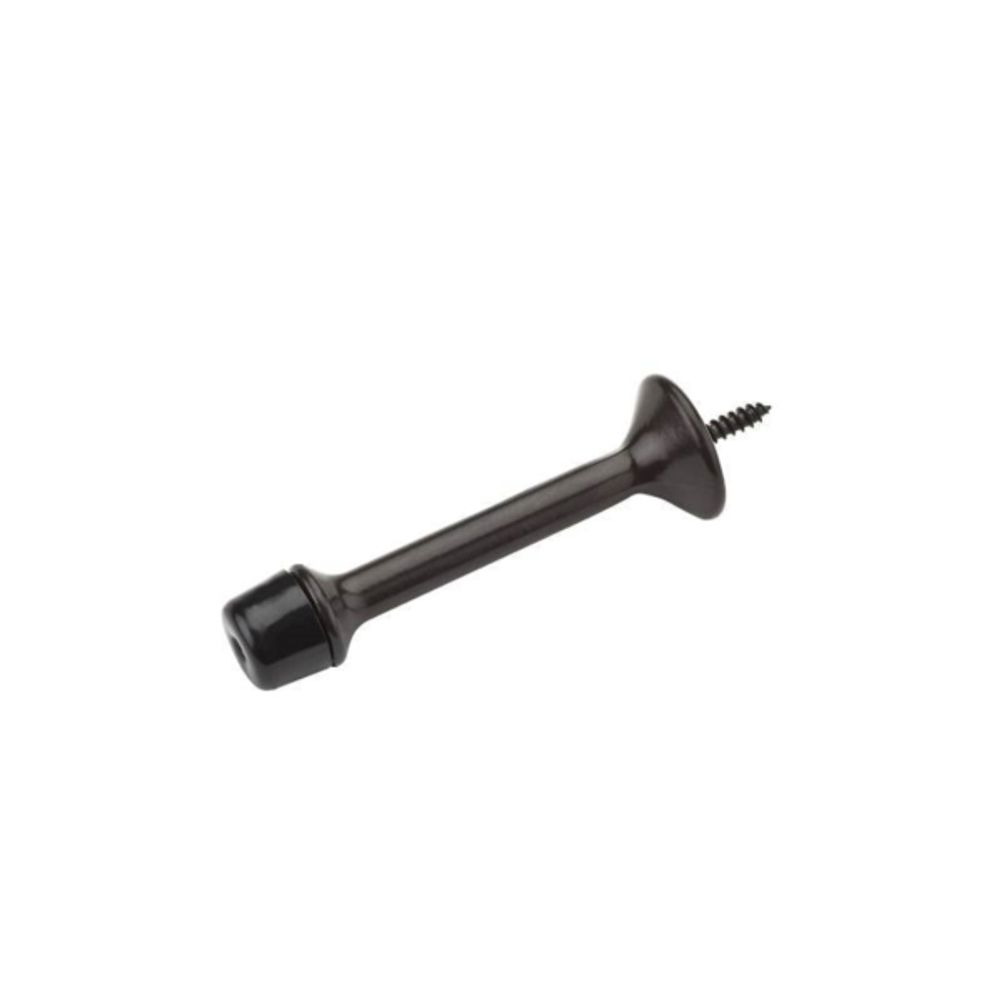 National Hardware N327-031 Door Stop, 3 in Projection, Die-Cast Zinc/Rubber, Oil-Rubbed Bronze
