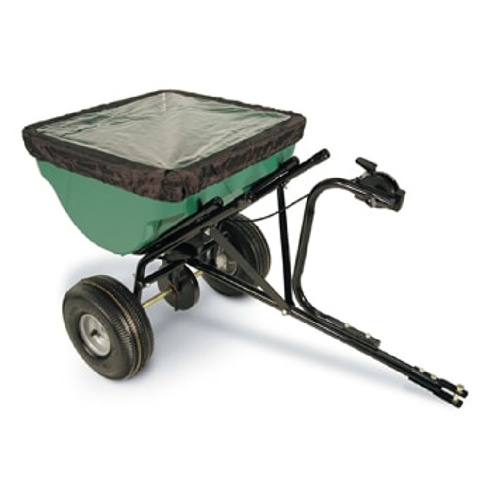 Precision Products 100-Pound Capacity Tow-Behind Broadcast Spreader