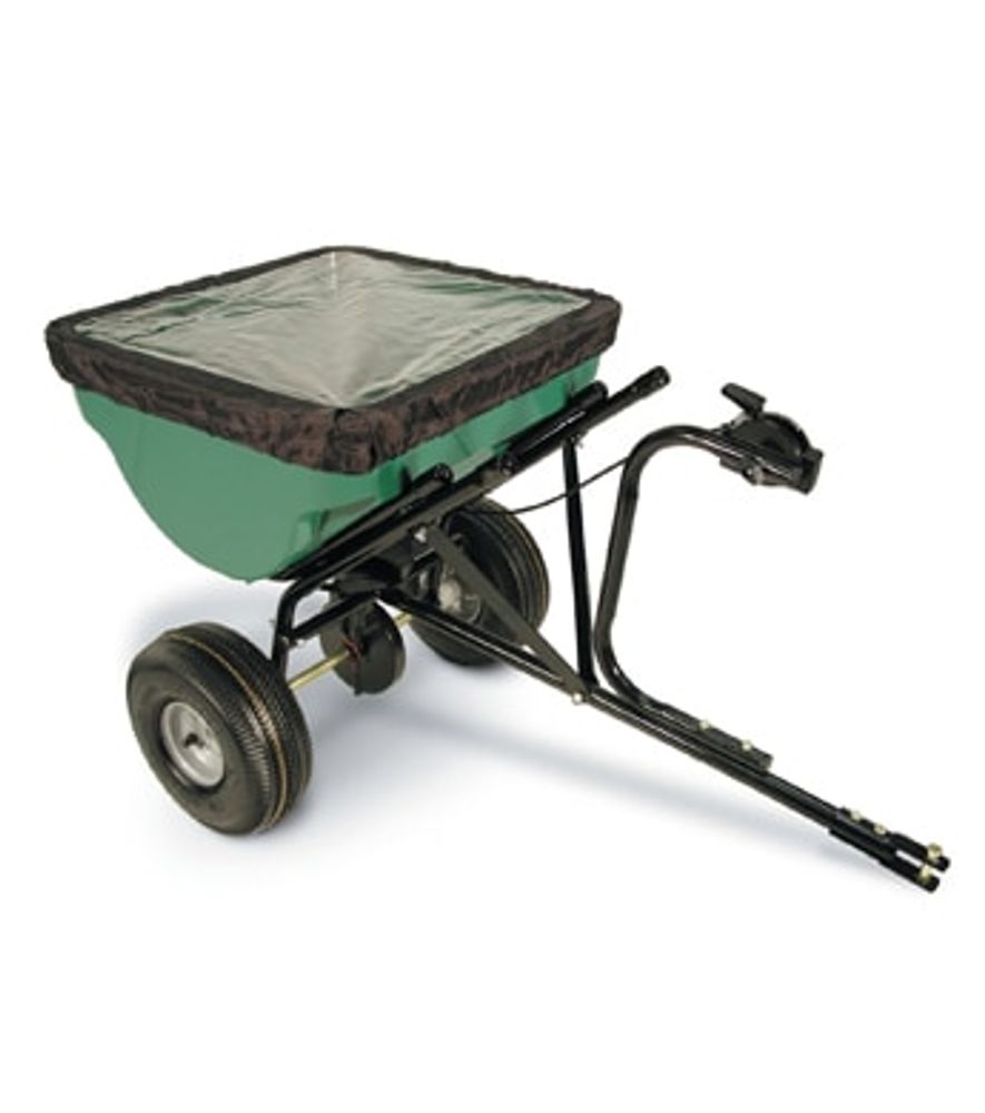 Precision Products 100-Pound Capacity Tow-Behind Broadcast Spreader