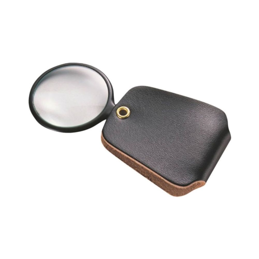 GENERAL 532 Pocket Reading Magnifier, 1 in Mirror, 4 in L Focal