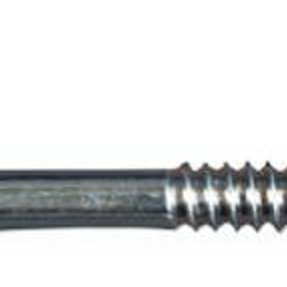 National Hardware 2154BC Series N220-830 Screw Hook, 2 in L Thread, Steel, Zinc