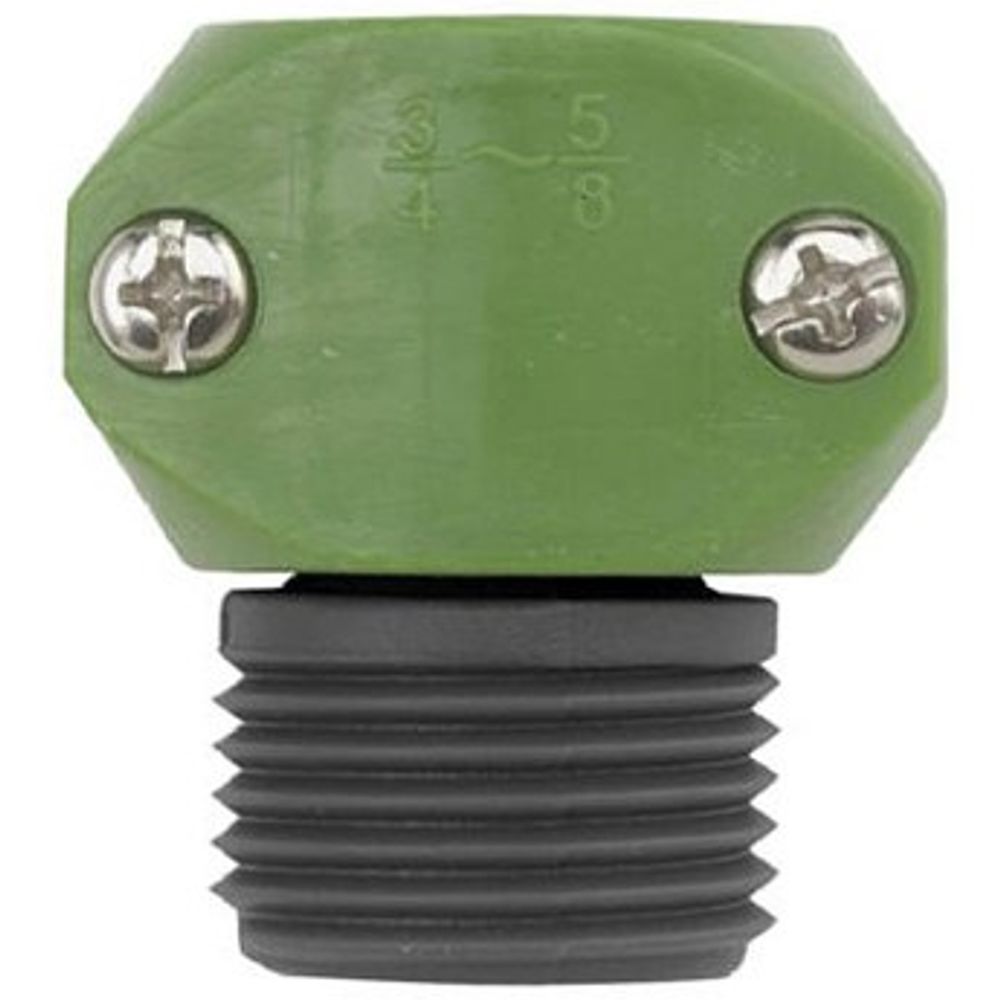 Green Thumb Male Coupler 5/8" & 3/4"