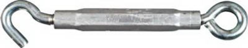 National Hardware 2172BC Series N221-887 Turnbuckle, 215 lb Weight Capacity, Hook Fitting A, Eye Fitting B, Aluminum