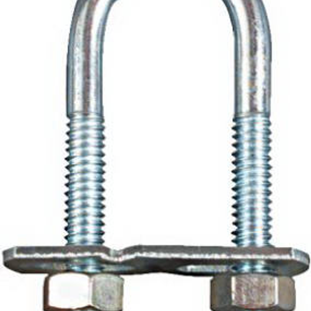 National Hardware N222-075 U-Bolt, 1/4-20 Thread, Steel, Zinc