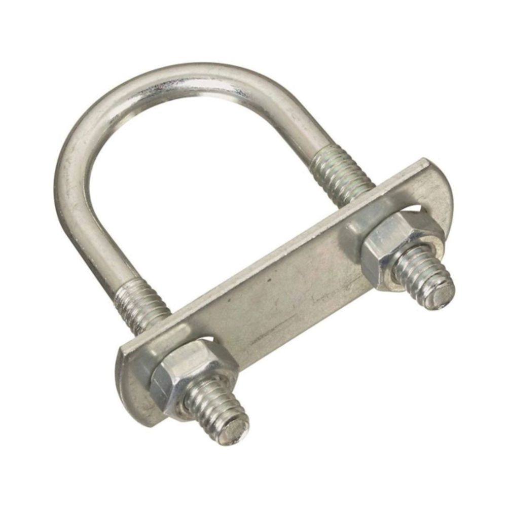 National Hardware N222-083 U-Bolt, 1/4-20 Thread, Steel, Zinc