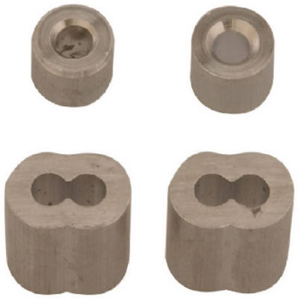 Campbell B7675414 Cable Ferrule and Stop Set, 3/32 in Dia Cable, Aluminum