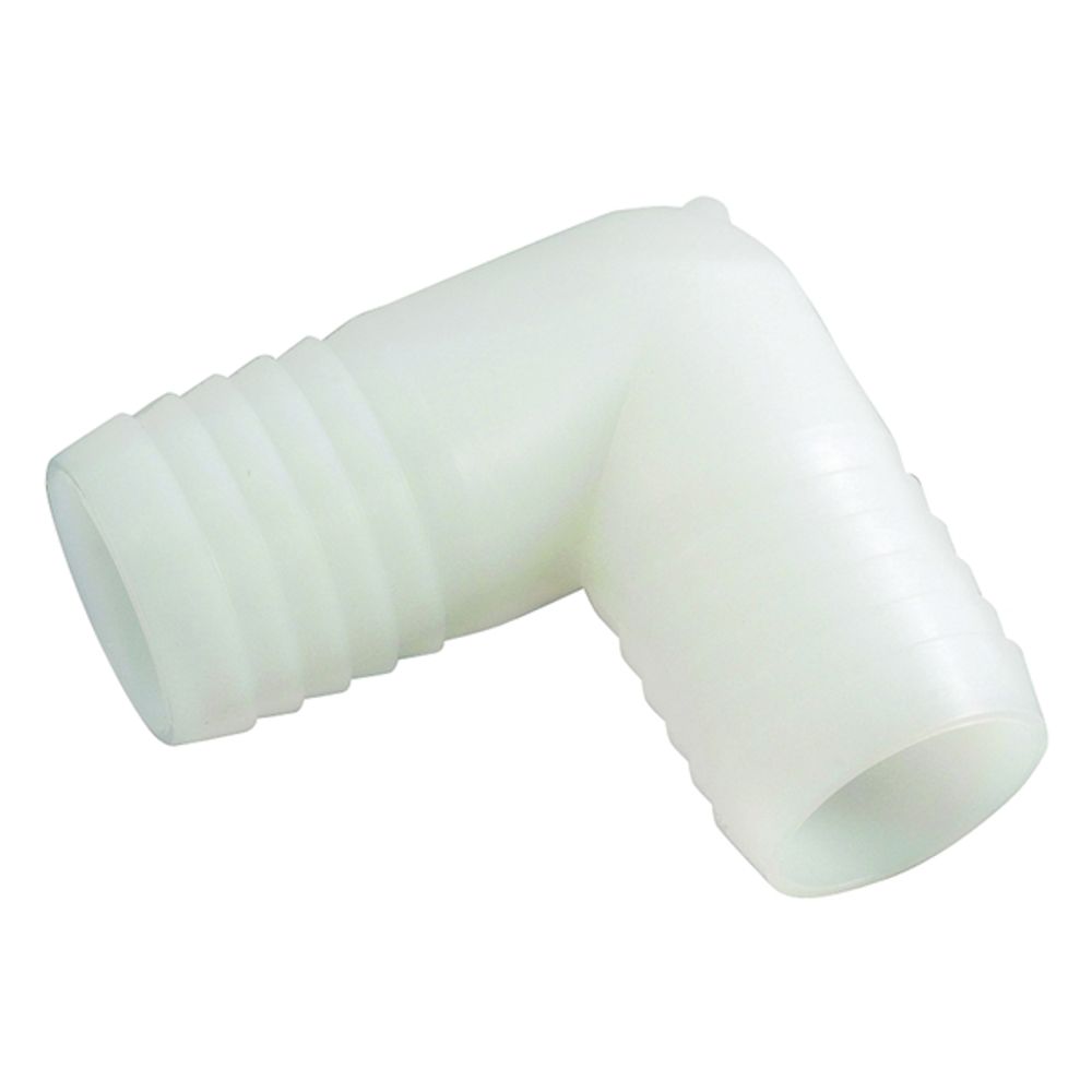 Anderson Metals 53765-08 Hose Elbow, 1/2 in Barb, 150 psi, Nylon